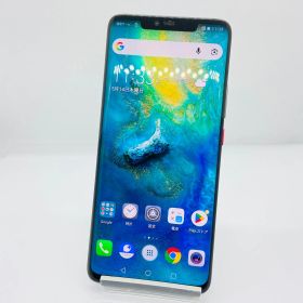 ★【中古品】Softbank Mate 20 Pro 128GB LYA-L09 ブラック