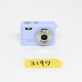 【中古 動作確認済み】SAC CONNECT MINIカメラ SMC01-BL ( 約100万画素 CMOSセンサー 固定焦点 0.96インチ液晶画面 microSD対応 動画撮影 レトロモード 小型デジタルカメラ ) ブルー