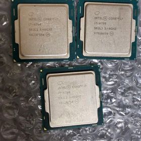 Intel Core i7-6700 3個 動作未確認