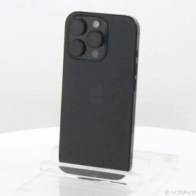 ソフマップ 〔中古品〕 iPhone16 Pro 128GB ブラックチタニウム MYMV3J／A SIMフリー【262】