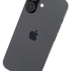 【Apple】アップル『iPhone16 / 6.1inch / 128GB / SIMロック解除済 au / ブラック』MYDQ3J/A 2024年9月発売 スマートフォン 1週間保証【中古】