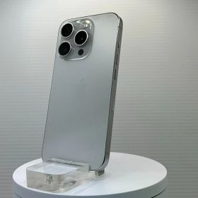 iPhone 15Pro 256GB ホワイトチタニウム バッテリー100% SIMフリー