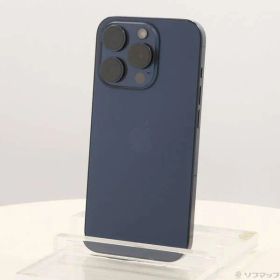 ソフマップ 〔中古品〕 iPhone15 Pro 256GB ブルーチタニウム MTUG3J／A SIMフリー【269】