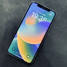 【訳あり品】iPhone X au 64GB ホワイト SIMFREE