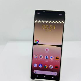 ★【訳あり品】Softbank Xperia 5 IV 128GB A204SO エクリュホワイト