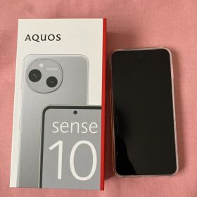 SHARP AQUOS sense10 SH-M33 ライトシルバー 本体 ②