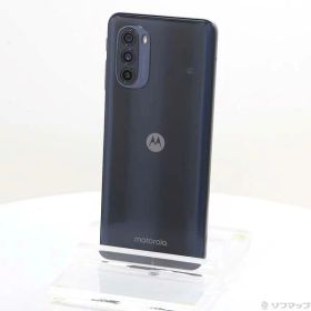 【中古】Motorola(モトローラ) moto g52j 5G II 128GB インクブラック PATM0004JP SIMフリー 【262-ud】
