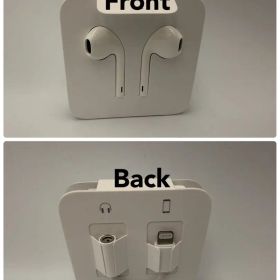 純正Apple EarPods Lightning＆イヤホンジャックアダプタB