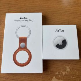 AirTag 第二世代 FineWoven Key Ring フォックスオレンジ