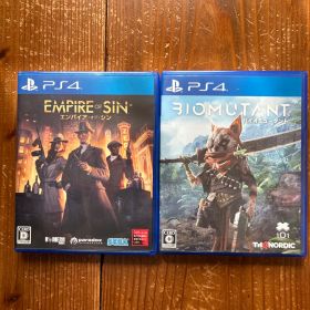 ps4ソフト「バイオミュータント」「エンパイア・オブ・シン」２本セット