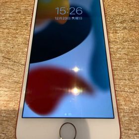 【中古正常品】iPhone7 128GB レッド SIMフリー MPRX2J/A iPhone 7 M018