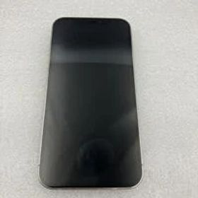 中古 【SIMロック解除済み】【SoftBank】Apple iPhone12 Pro 6.1インチ 128GB (シルバー) MGM63J/A 155593 状態： B:良品