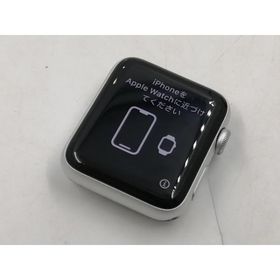 【中古】Apple Apple Watch Series3 GPS 42mm シルバーアルミケース (バンド無し)【千葉】保証期間１ヶ月【ランクC】