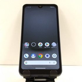 AQUOS wish3 A303SH SoftBank ブラック c21874