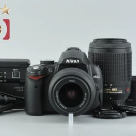 【中古】Nikon ニコン D5000 ダブルズームレンズキット