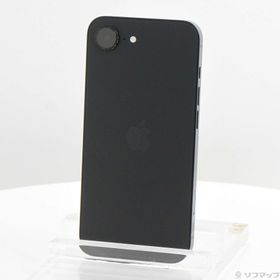 (中古)Apple iPhone16e 128GB ブラック MD1Q4J/A SIMフリー(258-ud)