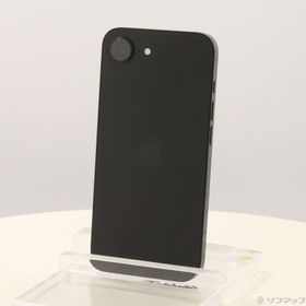 (中古)Apple iPhone16e 128GB ブラック MD1Q4J/A SIMフリー(258-ud)