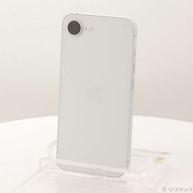 (中古)Apple iPhone16e 128GB ホワイト MD1R4J/A SIMフリー(368-ud)