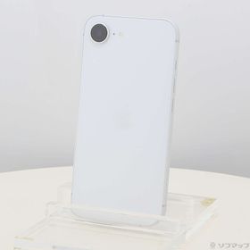 (中古)Apple iPhone16e 128GB ホワイト MD1R4J/A SIMフリー(276-ud)
