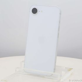 (中古)Apple iPhone16e 128GB ホワイト MD1R4J/A SIMフリー(348-ud)