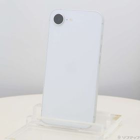 (中古)Apple iPhone16e 128GB ホワイト FD1R4J/A SIMフリー(198-ud)