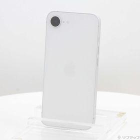 (中古)Apple iPhone16e 256GB ホワイト MD1W4J/A SIMフリー(377-ud)