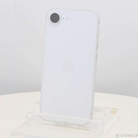 (中古)Apple iPhone16e 128GB ホワイト MD1R4J/A SIMフリー(349-ud)