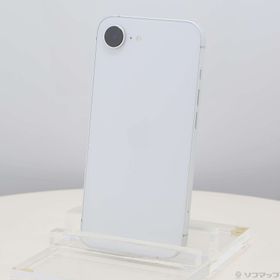 (中古)Apple iPhone16e 128GB ホワイト MD1R4J/A SIMフリー(262-ud)