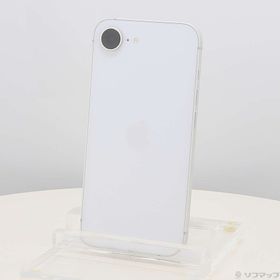 (中古)Apple iPhone16e 128GB ホワイト MD1R4J/A SIMフリー(377-ud)