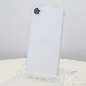 (中古)Apple iPhone16e 128GB ホワイト MD1R4J/A SIMフリー(352-ud)