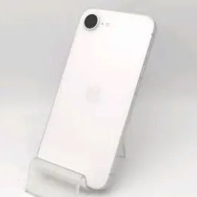 【中古】Apple 国内版 【SIMフリー】 iPhone 16e 256GB ホワイト MD1W4J/A【秋葉5号】保証期間１ヶ月【ランクA】