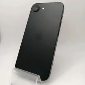 【中古】Apple au 【SIMフリー】 iPhone 16e 128GB ブラック MD1Q4J/A【高崎モントレー】保証期間１ヶ月【ランクA】