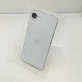 【中古】Apple docomo 【SIMフリー】iPhone 16e 128GB ホワイト MD1R4J/A【大須】保証期間１ヶ月【ランクA】