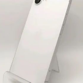 【中古】Apple au 【SIMフリー】 iPhone 16e 128GB ホワイト MD1R4J/A【大阪本店】保証期間１ヶ月【ランクA】