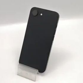 【中古】Apple 国内版 【SIMフリー】 iPhone 16e 128GB ブラック MD1Q4J/A【大須アメ横】保証期間１ヶ月【ランクB】