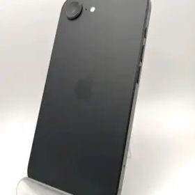 【中古】Apple au 【SIMフリー】 iPhone 16e 128GB ブラック MD1Q4J/A【大阪本店】保証期間１ヶ月【ランクA】