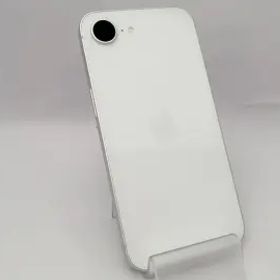 【中古】Apple au 【SIMフリー】 iPhone 16e 256GB ホワイト MD1W4J/A【川越クレアモール】保証期間１ヶ月【ランクA】