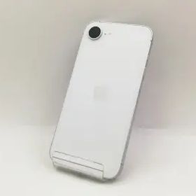 【中古】Apple 国内版 【SIMフリー】 iPhone 16e 128GB ホワイト MD1R4J/A【福岡筑紫】保証期間１ヶ月【ランクA】