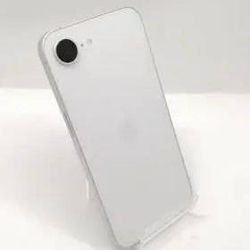 【中古】Apple ymobile 【SIMフリー】 iPhone 16e 128GB ホワイト MD1R4J/A【吉祥寺】保証期間１ヶ月【ランクB】