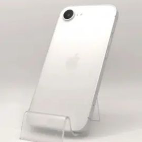 【中古】Apple au 【SIMフリー】 iPhone 16e 128GB ホワイト MD1R4J/A【大阪本店】保証期間１ヶ月【ランクB】