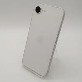 【中古】Apple 国内版 【SIMフリー】 iPhone 16e 128GB ホワイト MD1R4J/A【札幌南2条】保証期間１ヶ月【ランクA】