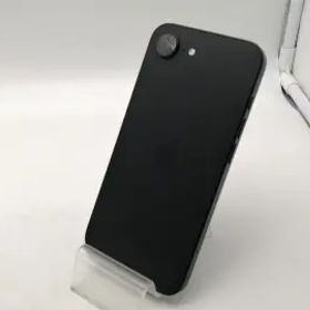 【中古】Apple 国内版 【SIMフリー】 iPhone 16e 128GB ブラック MD1Q4J/A【大須アメ横】保証期間１ヶ月【ランクB】