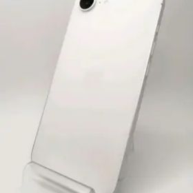 【中古】Apple au 【SIMフリー】 iPhone 16e 128GB ホワイト MD1R4J/A【大阪本店】保証期間１ヶ月【ランクB】