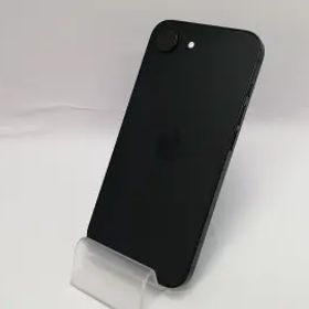 【中古】Apple au 【SIMフリー】 iPhone 16e 128GB ブラック MD1Q4J/A【川越クレアモール】保証期間１ヶ月【ランクA】