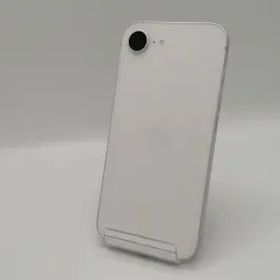 【中古】Apple au 【SIMフリー】 iPhone 16e 256GB ホワイト MD1W4J/A【大須アメ横】保証期間１ヶ月【ランクA】