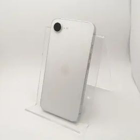 【中古】Apple SoftBank 【SIMフリー】 iPhone 16e 128GB ホワイト MD1R4J/A【川崎駅前】保証期間１ヶ月【ランクA】