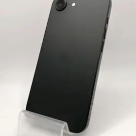 【中古】Apple au 【SIMフリー】 iPhone 16e 128GB ブラック MD1Q4J/A【大阪本店】保証期間１ヶ月【ランクA】