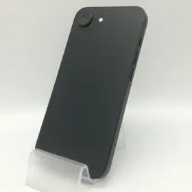 【中古】Apple 国内版 【SIMフリー】 iPhone 16e 128GB ブラック MD1Q4J/A【熊本】保証期間１ヶ月【ランクB】