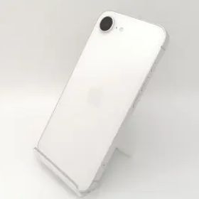 【中古】Apple au 【SIMフリー】 iPhone 16e 256GB ホワイト MD1W4J/A【三宮センター】保証期間１ヶ月【ランクA】
