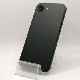 【中古】Apple au 【SIMフリー】 iPhone 16e 128GB ブラック MD1Q4J/A【大阪本店】保証期間１ヶ月【ランクA】